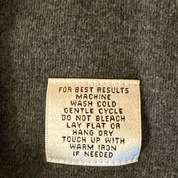 Peter Millar Autumn Crest Men’s  1/4 Zip Cotton Sweater in Charcoal. Size XXL. - Picture 6 of 6